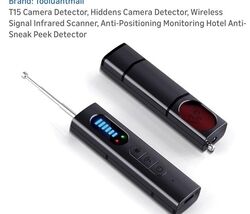 T15 Hidden Camera &amp; Mic Detector Wireless Signal Infrared Scanner - $17.70