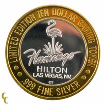 Flamingo Hilton 1946 Casino Game Token .999 Silver Limited Edition-
show... - $110.07