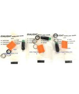 LOT OF 3 NEW DIALIGHT 249-7968-3332-504 PANEL MOUNT INDICATOR, LED, GREEN - $29.95