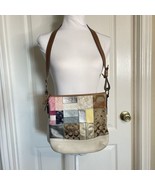 COACH Patchwork B06Q-10018 Multicolor Crossbody Shoulder Handbag Multi P... - $49.96