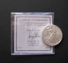 2016 American Silver Eagle 1 oz .999 Coin $1 BU (Free Shipping) - £31.48 GBP