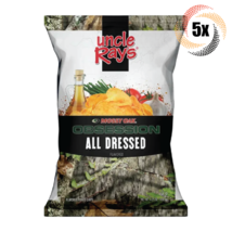 5x Bags Uncle Ray&#39;s Mossy Oak Obsession All Dressed Potato Chips | 4.25oz - £17.37 GBP