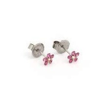 System 75 ear piercing kit daisy pink kit earrings - $33.99