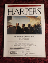 HARPERs November 2001 Barbara Ehrenreich Ron Hansen Mark Wallace Dennis Cass - £9.05 GBP