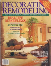 Decorating  Remodeling  Magazine March 1988 - £1.99 GBP