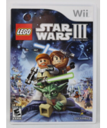 LEGO Star Wars III: The Clone Wars Nintendo Wii COMPLETE W/ MANUAL - $9.87