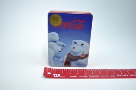 Coca-Cola Polar Bear Limited Edition Cards Collectible Tin Bear Snowman ... - £5.40 GBP