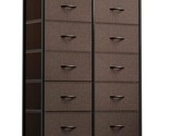 10 Drawer Dresser - Fabric Storage Tower, Organizer Unit For Bedroom, Li... - $103.99