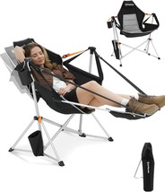 Kingcamp Camping Chair, Oversized Hammock Chair, Folding Rocking Chair, ... - £140.70 GBP