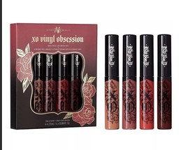 KVD Vegan Beauty XO Vinyl Obsession Mini Lip Cream 4pc Holiday Gift Set - $43.14