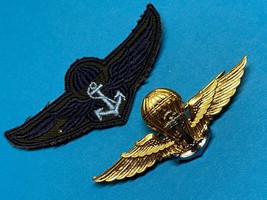 THAILAND, PARACHUTIST, PARAWINGS, AIRBORNE, NAVY, CLOTH AND METAL, GROUP... - $9.90
