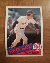 1985 Topps Wade Boggs #350 Boston Red Sox Free Shipping - $1.79