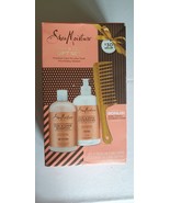 SheaMoisture Coconut &amp; Hibiscus Curl Shine Shampoo &amp; Conditioner + Comb ... - $23.33