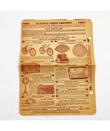 Vintage 1951 Aladdin Prize Contest Advertising Sheet 8.5 x 10.5 Inches - $25.42 CAD