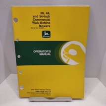John Deere Operator&#39;s Manual for 38, 48, 54-inch Mower OM-M114548 VTG 1992 - £12.51 GBP