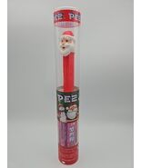 CHRISTMAS  Pez Dispenser CHRISTMAS TUBE W/ 7  ROLLS OF PEZ CANDY SANTA C... - $254.82 MXN