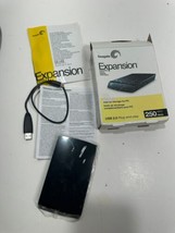 Seagate Expansion 250 GB USB 2.0 Portable External Hard Drive NEW (Box Damaged) - £31.05 GBP