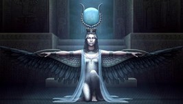 Haunted Ritual Isis Fertility Healing Protection Vitality Egyptian Magic Power - £65.31 GBP
