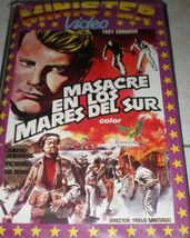 MASACRE EN LOS MARES DEL SUR-SPANISH (VHS) - £7.81 GBP