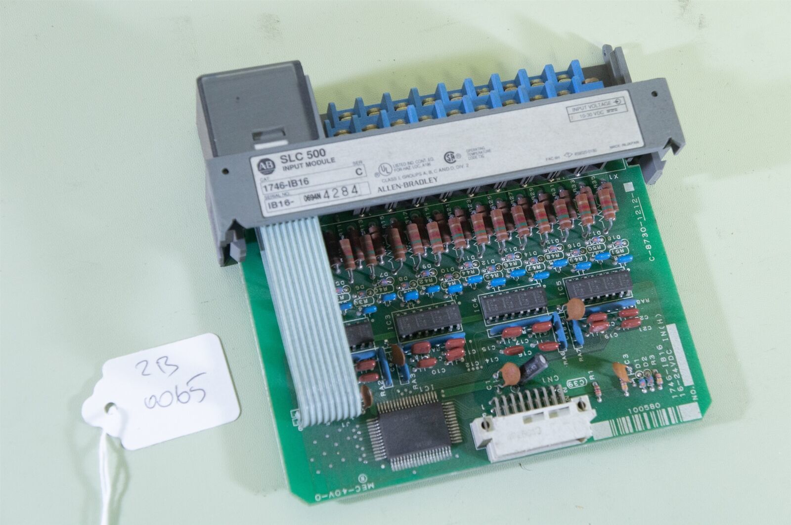 Allen Bradley SLC 500 1746-IB16 Series C Input module - $18.61