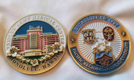 Tripler Army Medical Center Honolulu Hawaii 2&quot; Challenge Coin - £31.96 GBP