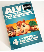 Rare Promo Edition Alvin and The Chipmunks 4 Movie Collection DVDs DVD C... - £15.94 GBP