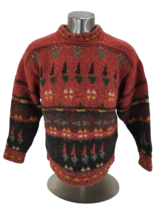 Willis And Geiger Mens Sweater Heavyweight Pure Wool TribalArt Aztec Sou... - £59.86 GBP