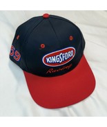 Vintage 90s Kingsford Racing NASCAR Snapback Hat Adjustable Rich Bickle - $22.45 CAD