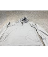 Under Armour Hoodie 1/4 Zip Mens Large Combine Sweatshirt Sweater Loose - $13.85