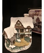 JSNY Col Vtg Lighted Cottage Charmers SNOWHOUSE Christmas Village 4x4” T... - £11.48 GBP