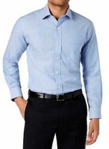 Mens Shirt Sahara Club Lite Blue Button Front Convertible Sleeve Sport $... - $18.81