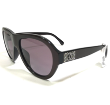 CHANEL Sunglasses 5467-B-A c.1705/S1 Black Thick Rim Frames with Purple Lenses - $261.58