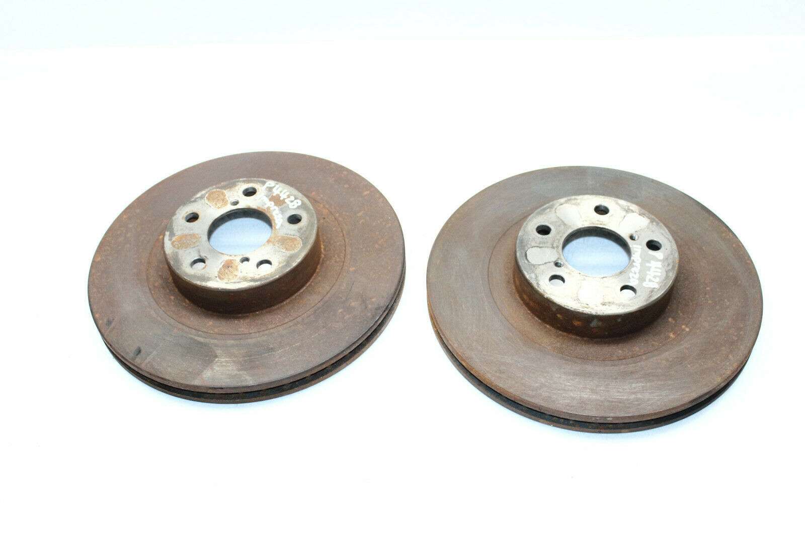 2006-2007 SUBARU WRX IMPREZA FRONT LEFT AND RIGHT SIDE BRAKE DISC ROTORS... - $94.60