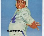 Wauwatosa vs Nathan Hale High School Football Program 1953 Wisconsin - £7.82 GBP