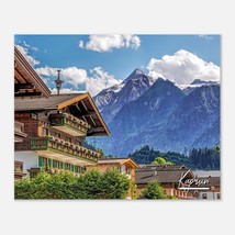 Kaprun Austria Travel Poster Wall Art | Kaprun Village Home Decor | Kaprun Austr - £16.05 GBP