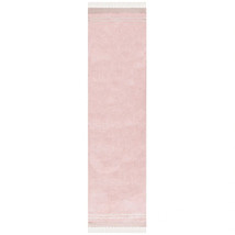 Safavieh Easy Care Collection Machine Washable 2&#39;3&quot; x 9&#39; Pink/Ivory ECR211U - $58.99