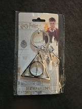 Monogram Harry Potter: Deathly Hallows Pewter Keyring/Bag Clip, *NEW* (WY) - £12.27 GBP