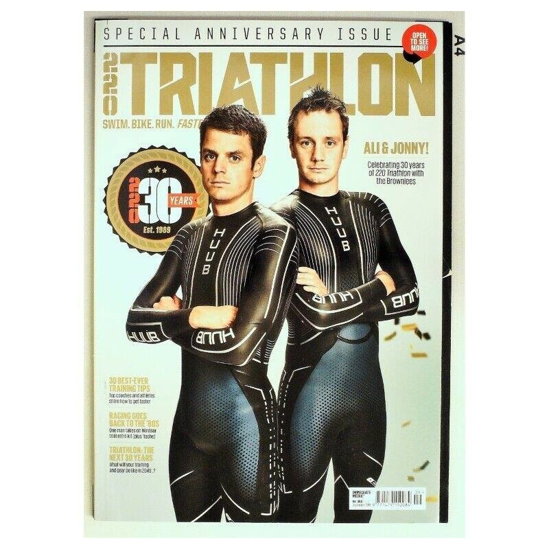 Primary image for 220 Triathlon Magazine No.368 September 2019 mbox2739 Ali & Jonny!