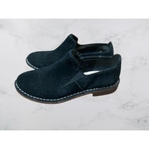 CLARKS Shoes Somerset Black Suede Cabernet City slip on loafers Size 7.5 - $462.49 MXN