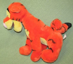 Disneyland Resort Tigger 14&quot; Plush Stuffed Winnie The Pooh Character Orange Toy - £7.55 GBP