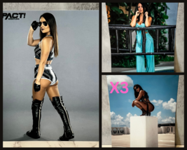 Tenille Dashwood (Emma) UNSIGNED Photo 8x10 Lot (5) Impact TNA WWE NXT - $14.50