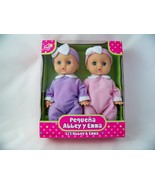 LOVEE Twin Dolls For Kids Tots 10&#39;&#39; ABBEY &amp; EMMA Vinyl Baby Dolls - £10.97 GBP