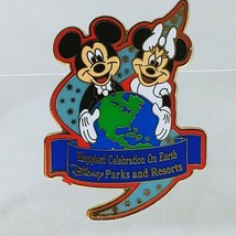 Disney Pin: Happiest Celebration on Earth 2006 #37762 Mickey Minnie Energizer - £6.92 GBP