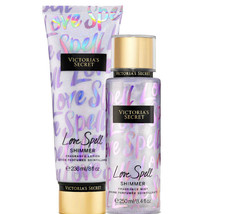 Victoria's Secret Love Spell Shimmer Fragrance Lotion + Fragrance Mist Duo Set  - $39.95