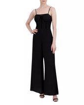 BCBGMAXAZRIA Bodice Wide Leg Bustier Jumpsuit Black Size 10 $328 - £116.07 GBP