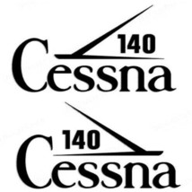 – Cessna 140 Aircraft Decals – (Set Of 2) – OEM New Oracle - $34.95