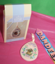 Vintage Hallmark Keepsake Warm Memories Easter Holiday Ornament Photo Ho... - $14.84
