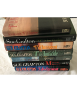 Sue Grafton 7 hardcover First edition books from the alphabet series - $34.60
