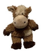 WARMIES Cow Stuffed Animal Weighted Microwavable Brown &amp; White PLUSH TOY - £11.59 GBP