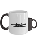 Chicago Skyline silhouette,  Heat Sensitive Color Changing Coffee Mug, M... - £19.91 GBP